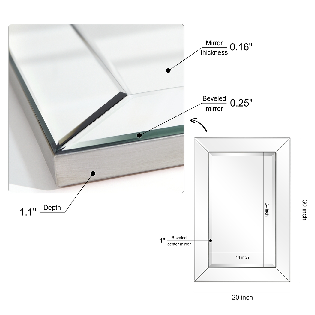 Lorai Silver Small Mirror - Thumbnail - Image 9