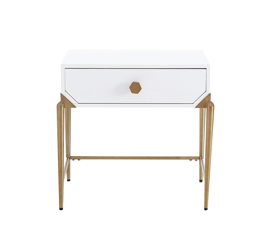Loralane White Nightstand - Thumbnail - Image 2