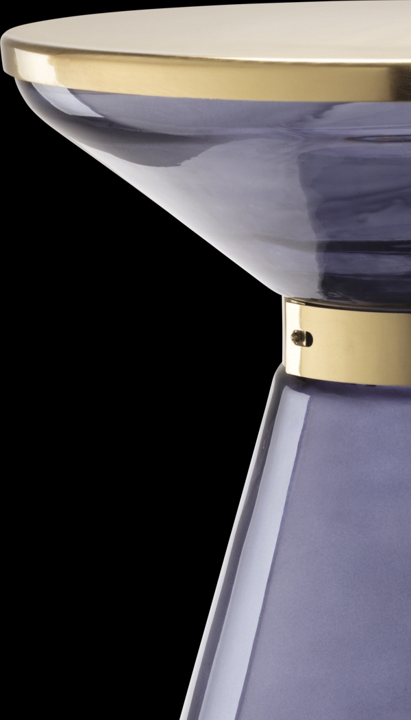 Loralin Blue Accent Table - Thumbnail - Image 3