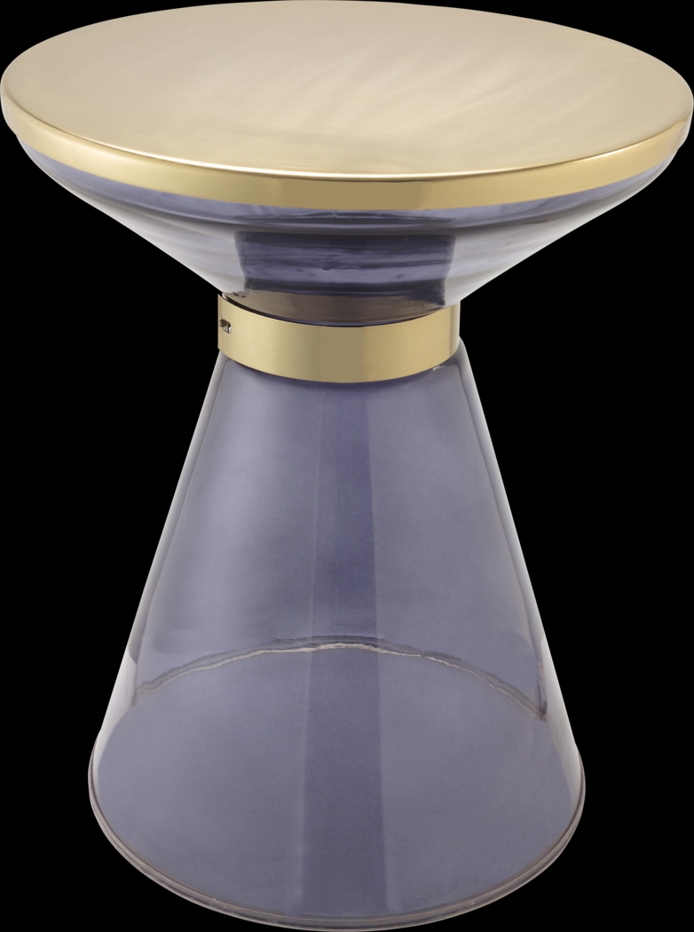 Loralin Blue Accent Table - Thumbnail - Image 1