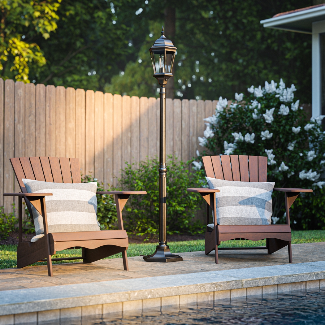 Lorane Sea Black Floor Lamp - Thumbnail - Image 4