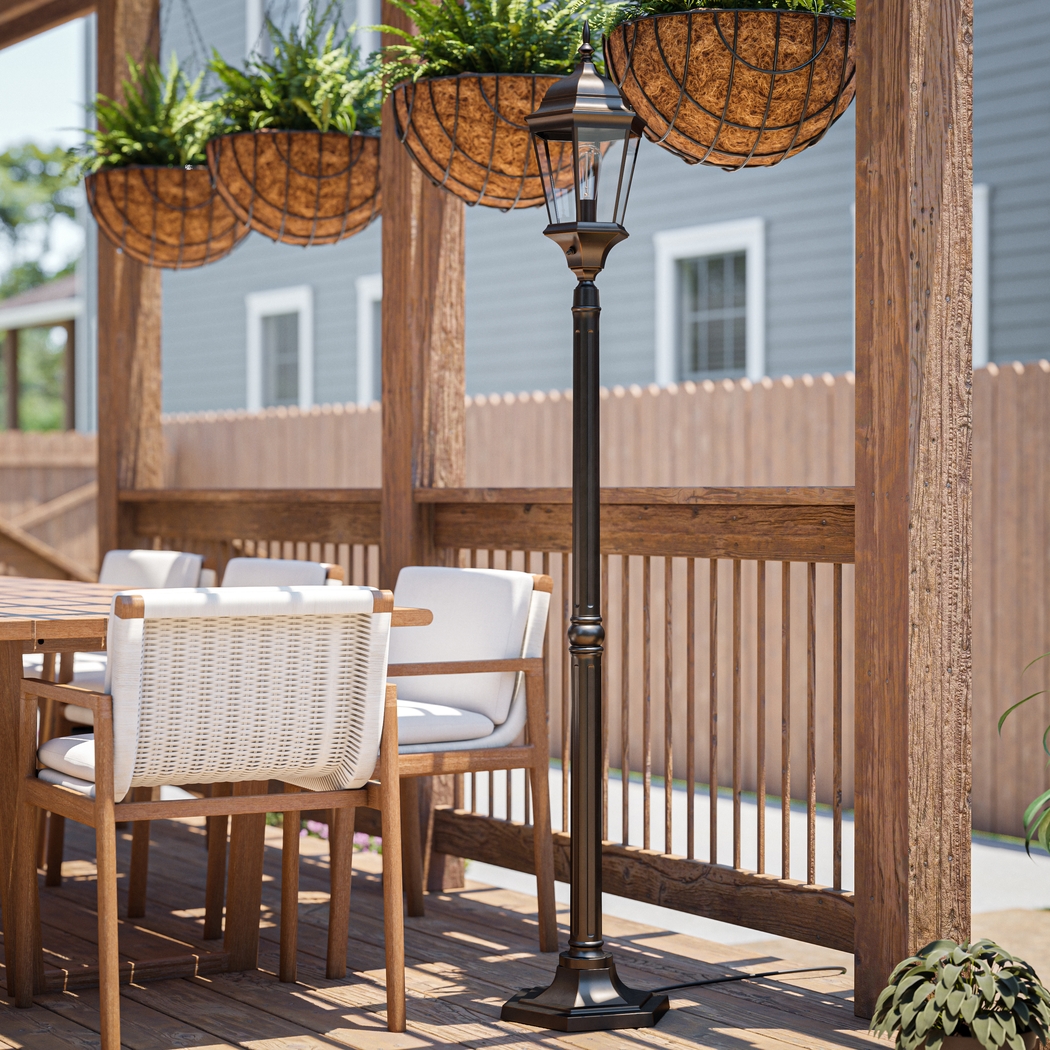 Lorane Sea Black Floor Lamp - Thumbnail - Image 5