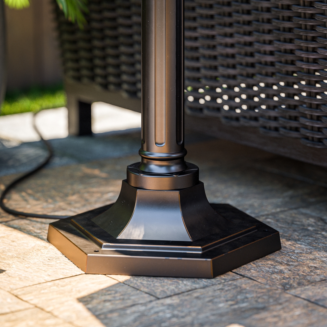 Lorane Sea Black Floor Lamp - Thumbnail - Image 6