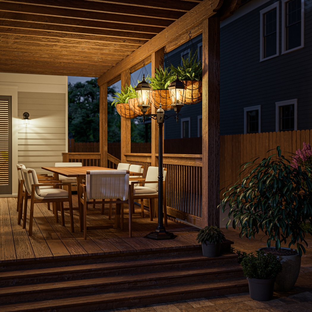 Lorane Sea Bronze Floor Lamp - Thumbnail - Image 3