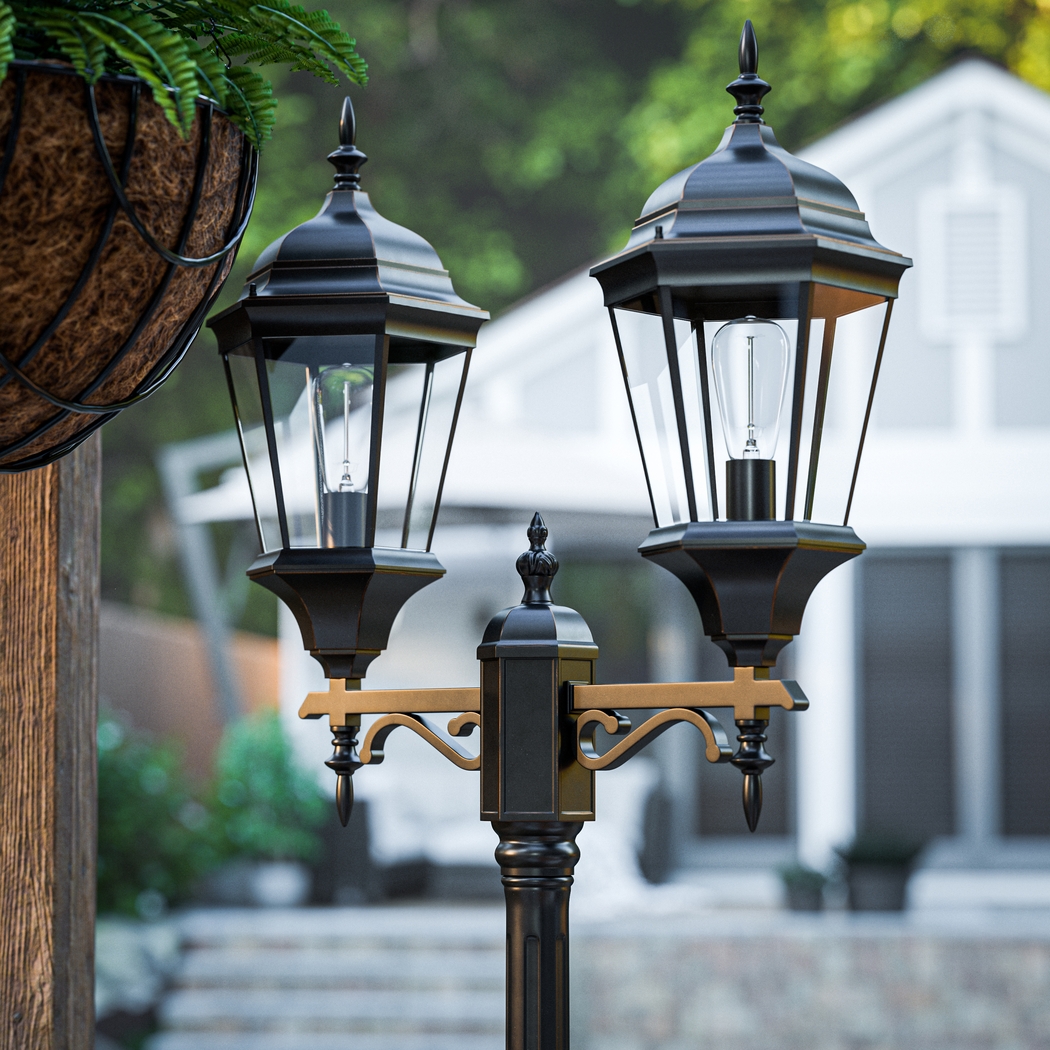 Lorane Sea Bronze Floor Lamp - Thumbnail - Image 7