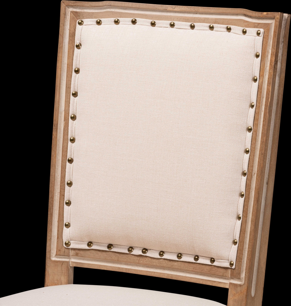 Loranne I Beige Dining Chair, Set of 2 - Thumbnail - Image 4