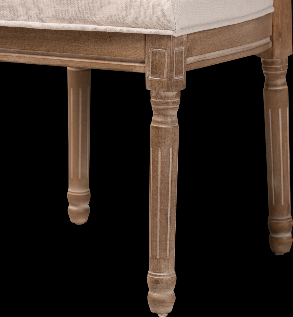 Loranne I Beige Dining Chair, Set of 2 - Thumbnail - Image 5