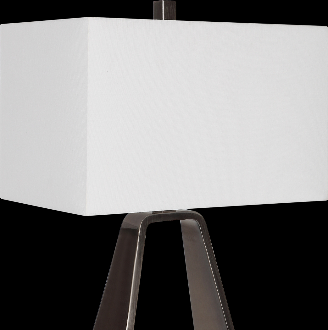 Lorca Oaks Nickel Lamp - Thumbnail - Image 5