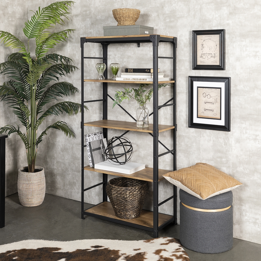 Lorcan Oak Bookcase - Thumbnail - Image 5