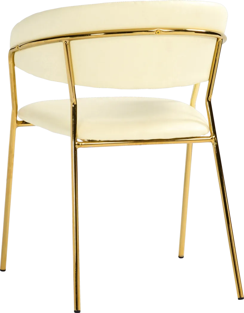 Lorean Beige Arm Chair, Set of 2 - Thumbnail - Image 4