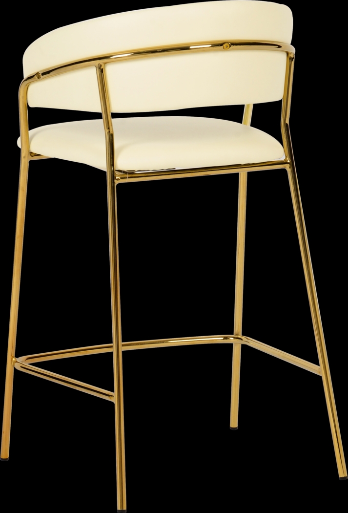 Lorean Beige Counter Height Stool, Set of 2 - Thumbnail - Image 5