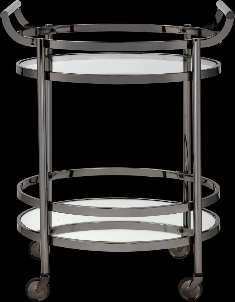 Loreen Black Bar Cart - Thumbnail - Image 2