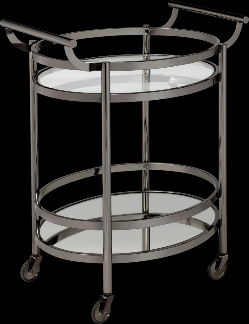 Loreen Black Bar Cart - Thumbnail - Image 1