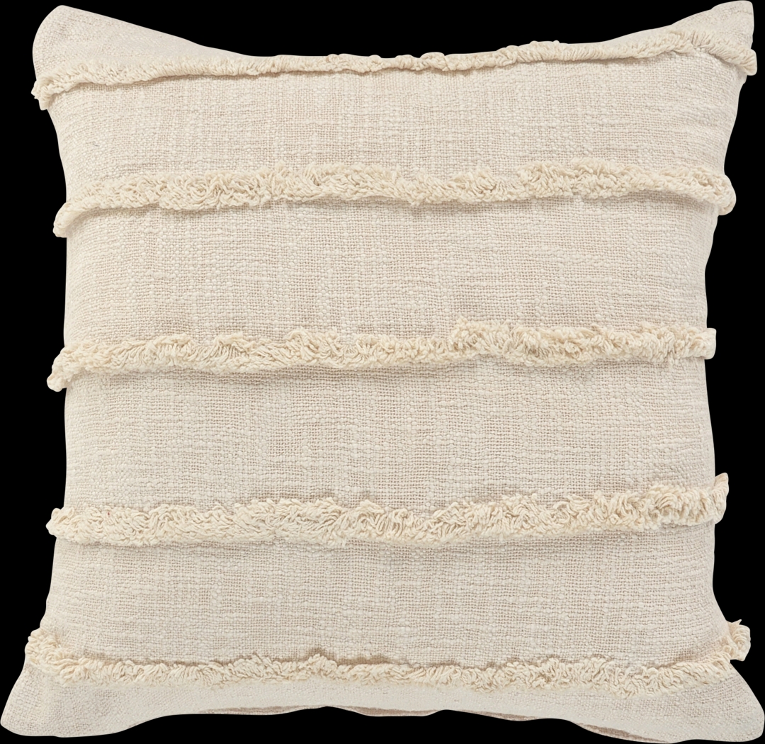 Lorelina Cream Accent Pillow Set of 2 - Thumbnail - Image 3