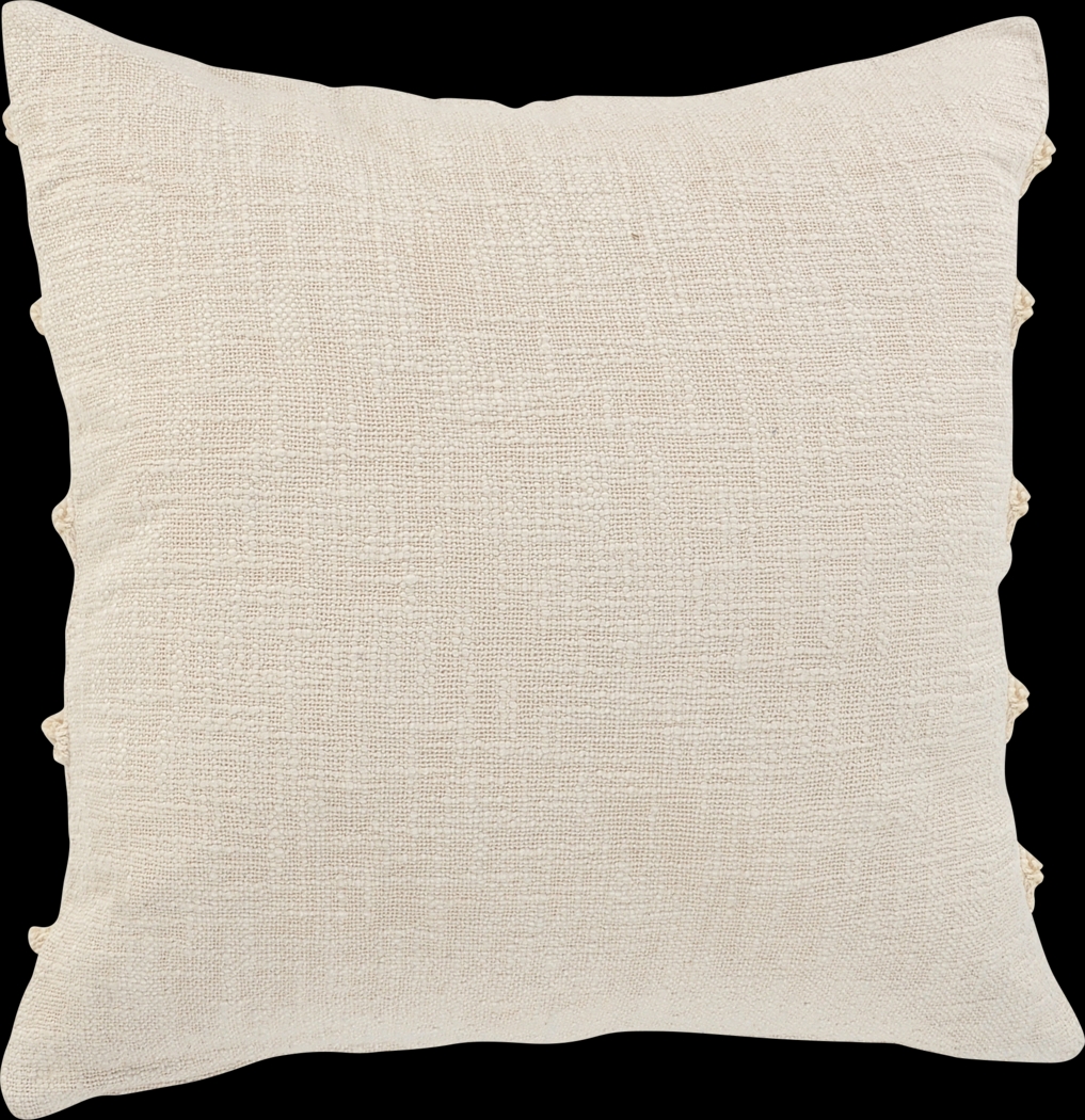 Lorelina Cream Accent Pillow Set of 2 - Thumbnail - Image 4