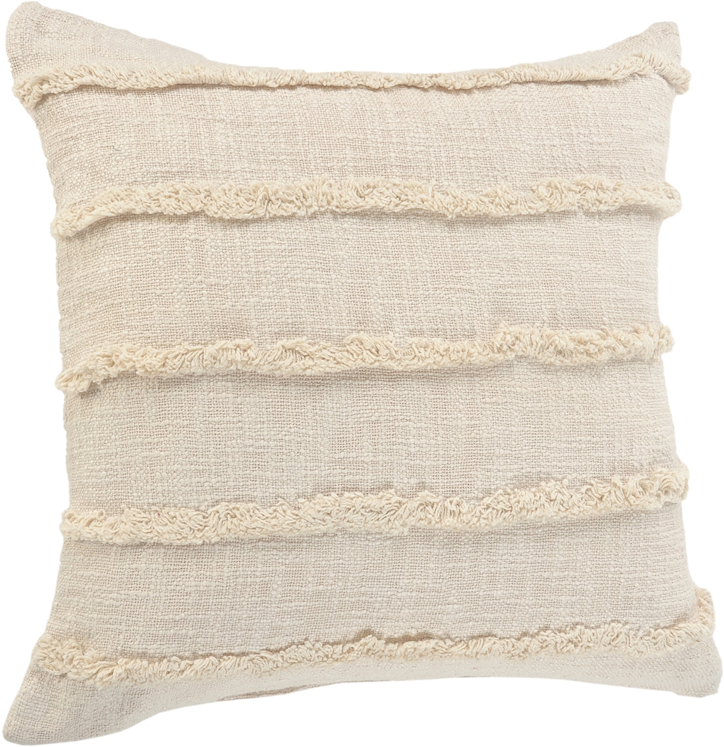 Lorelina Cream Throw Pillow - Thumbnail - Image 4