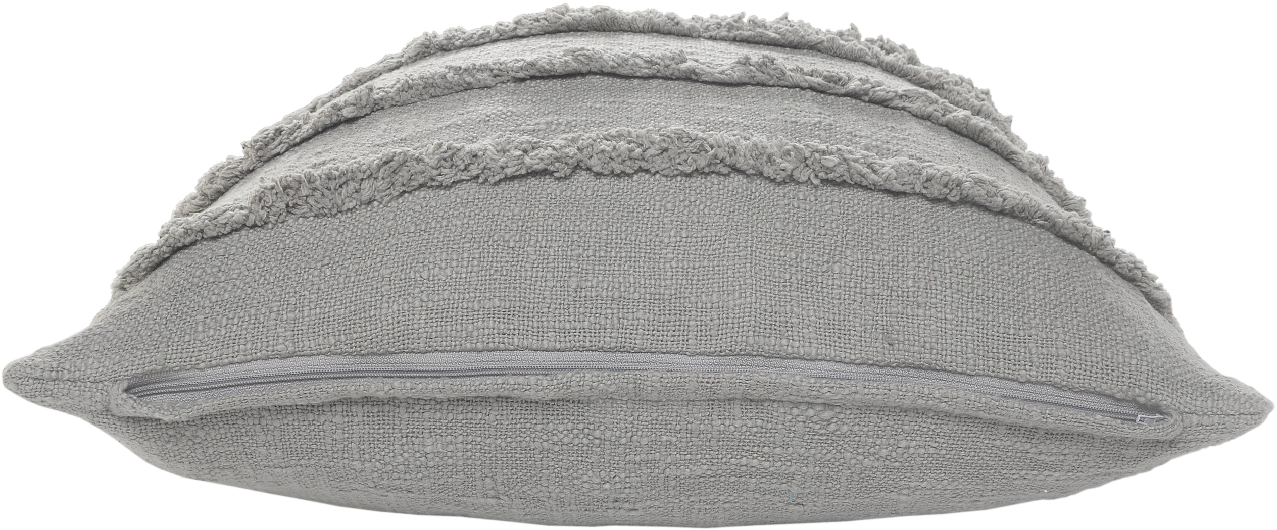 Lorelina Gray Throw Pillow - Thumbnail - Image 5