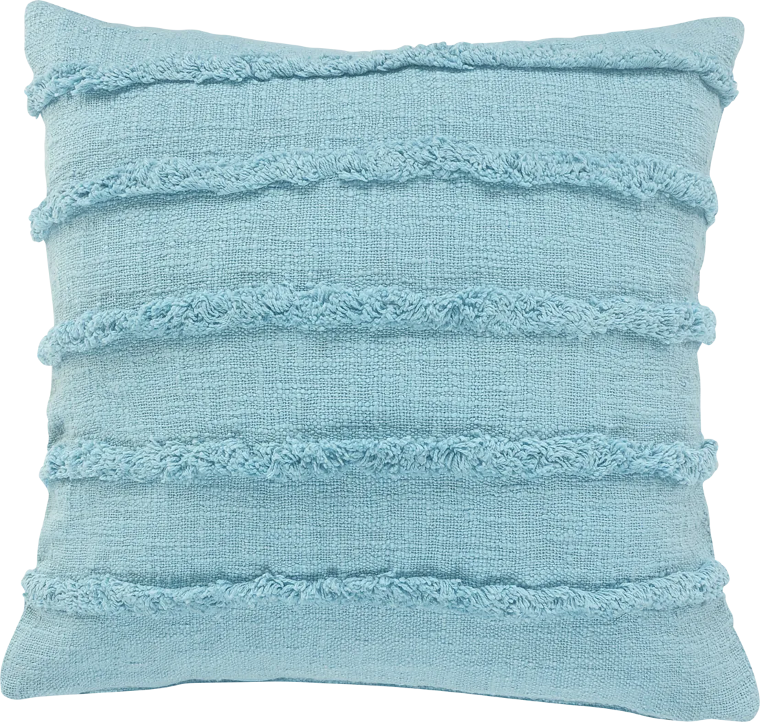 Lorelina Light Blue Accent Pillow Set of 2 - Thumbnail - Image 4