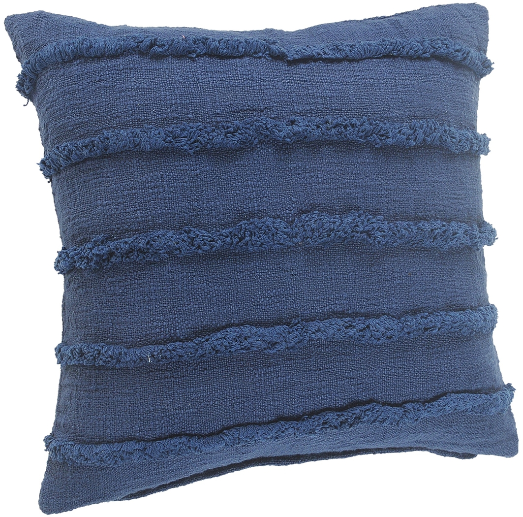 Lorelina Navy Throw Pillow - Thumbnail - Image 4