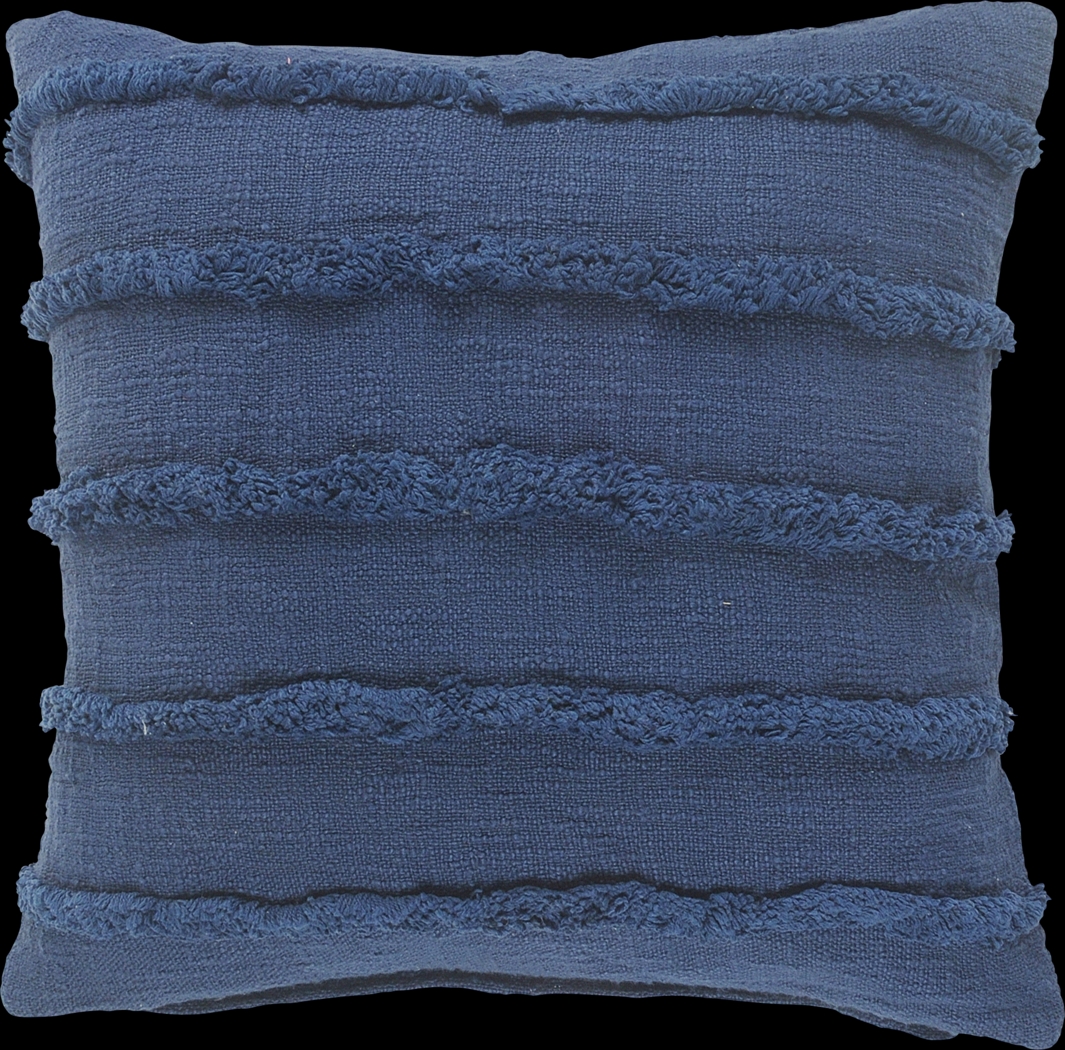 Lorelina Navy Throw Pillow - Thumbnail - Image 1