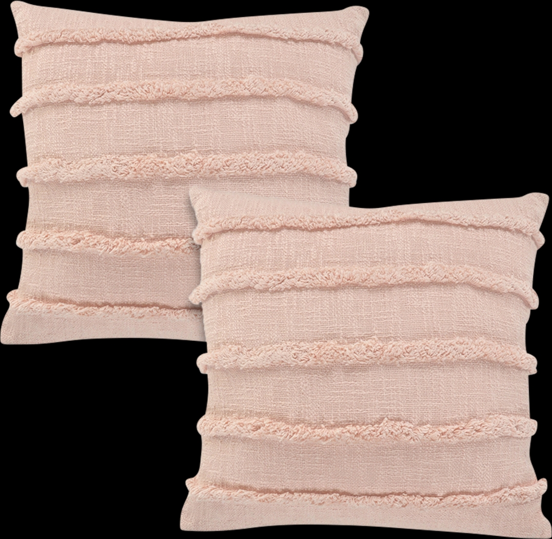 Lorelina Pink Accent Pillow Set of 2 - Thumbnail - Image 1