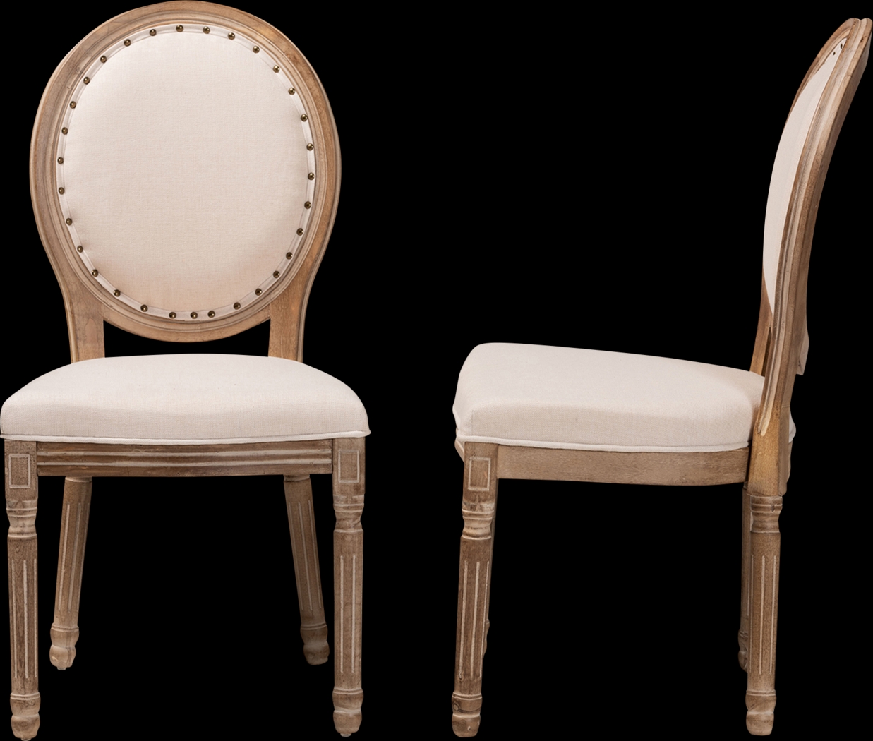 Lorellan I Beige Dining Chair, Set of 2 - Thumbnail - Image 3