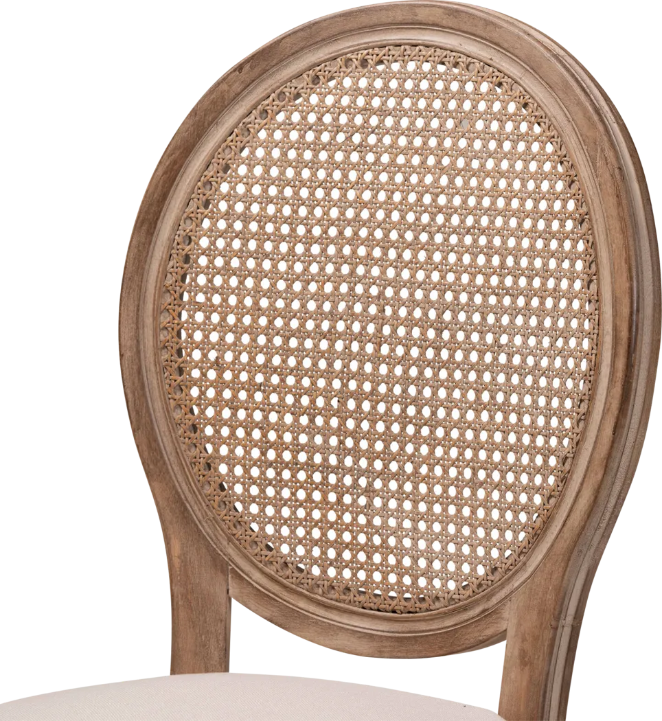 Lorellan II Beige Dining Chair, Set of 2 - Thumbnail - Image 4