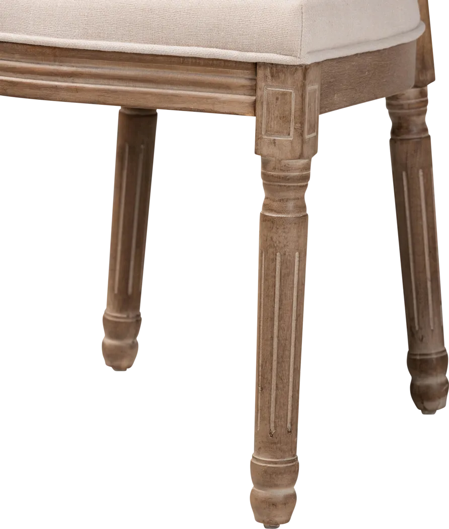 Lorellan II Beige Dining Chair, Set of 2 - Thumbnail - Image 5