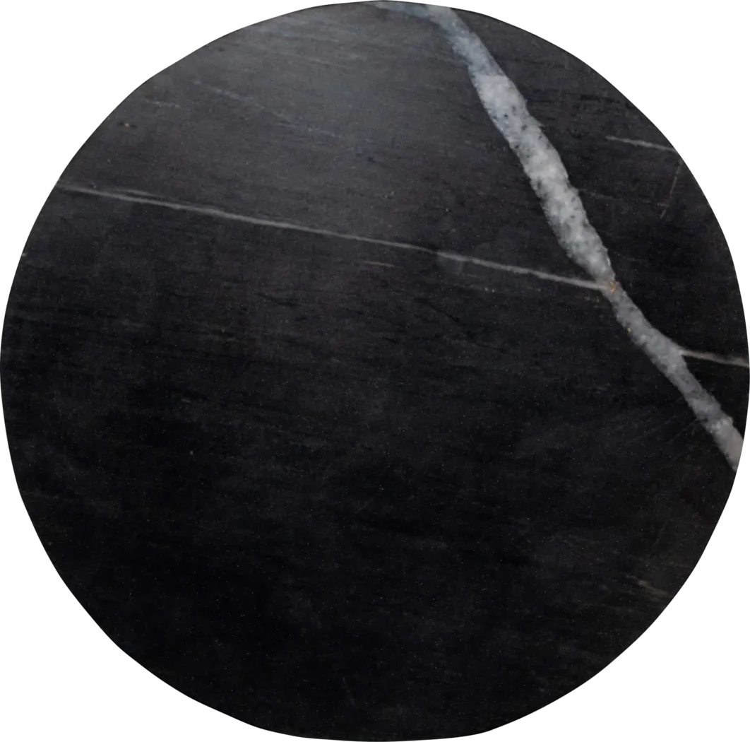 Lorent Black Marble End Table - Thumbnail - Image 6
