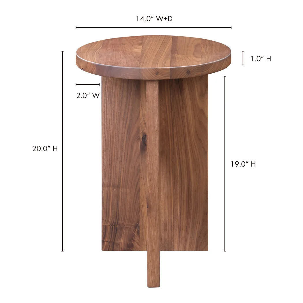 Lorent Brown End Table - Thumbnail - Image 2