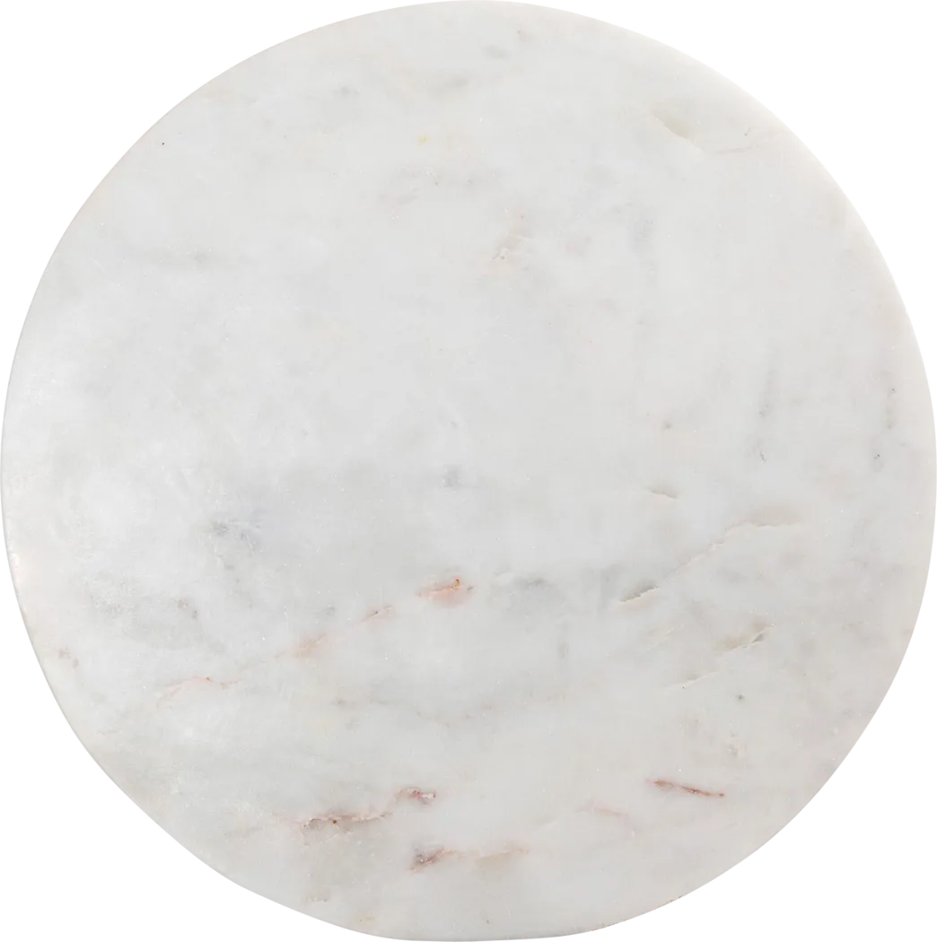 Lorent White End Table - Thumbnail - Image 6
