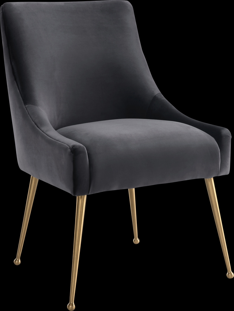 Loretta Gray Dining Chair - Thumbnail - Image 1