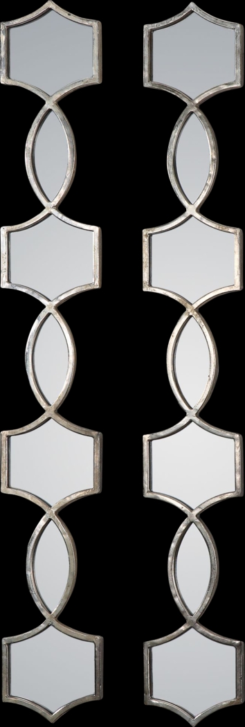 Loridan Silver Mirror, Set of 2 - Thumbnail - Image 1