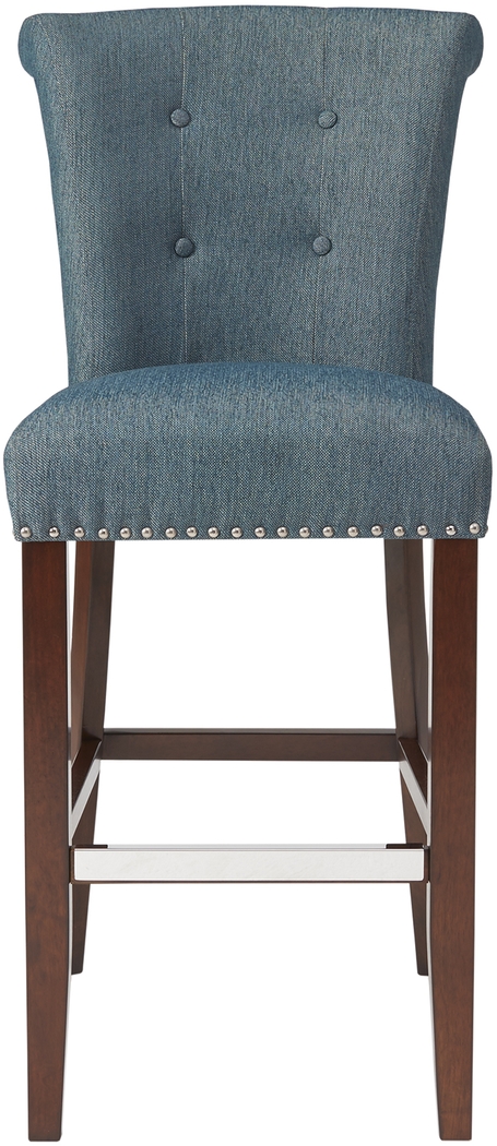 Lorio Blue Bar Stool - Thumbnail - Image 3