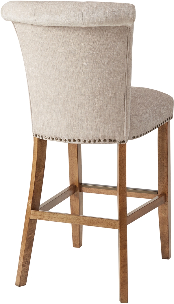 Lorio Cream Bar Stool - Thumbnail - Image 2