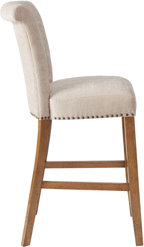 Lorio Cream Bar Stool - Thumbnail - Image 4