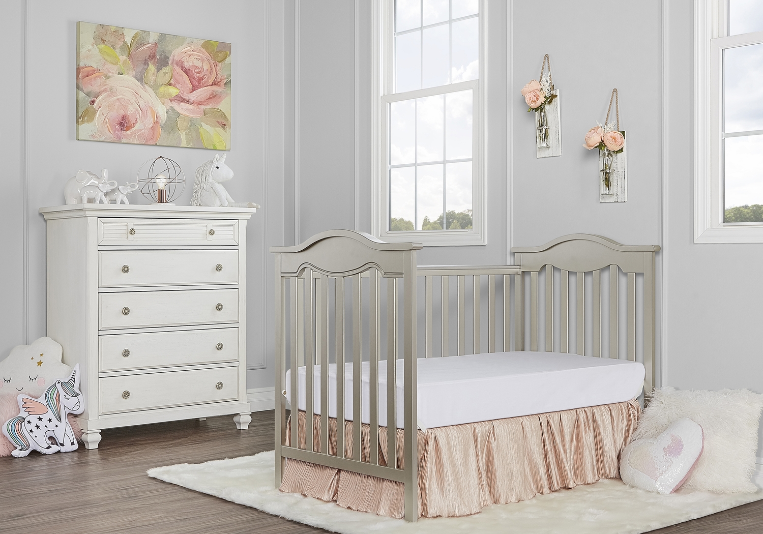 Lorissa Champagne Crib - Thumbnail - Image 4