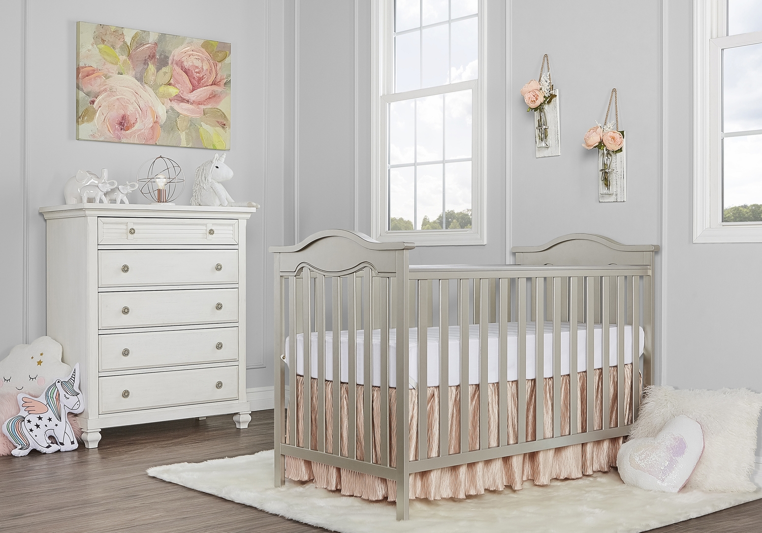 Lorissa Champagne Crib - Thumbnail - Image 5