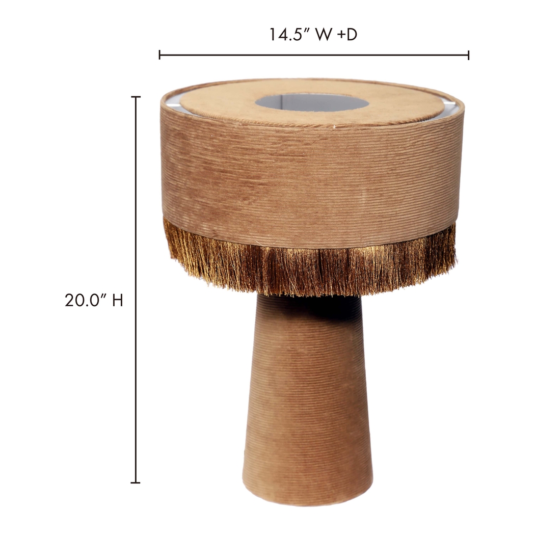 Lorita Orange Table Lamp - Thumbnail - Image 3