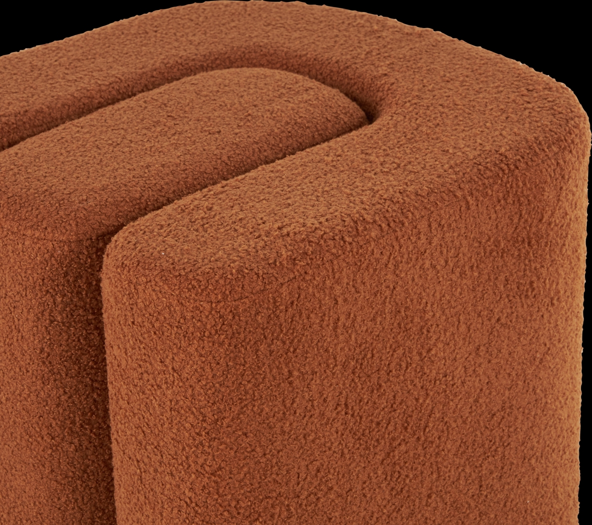 Lormi Copper Ottoman - Thumbnail - Image 3