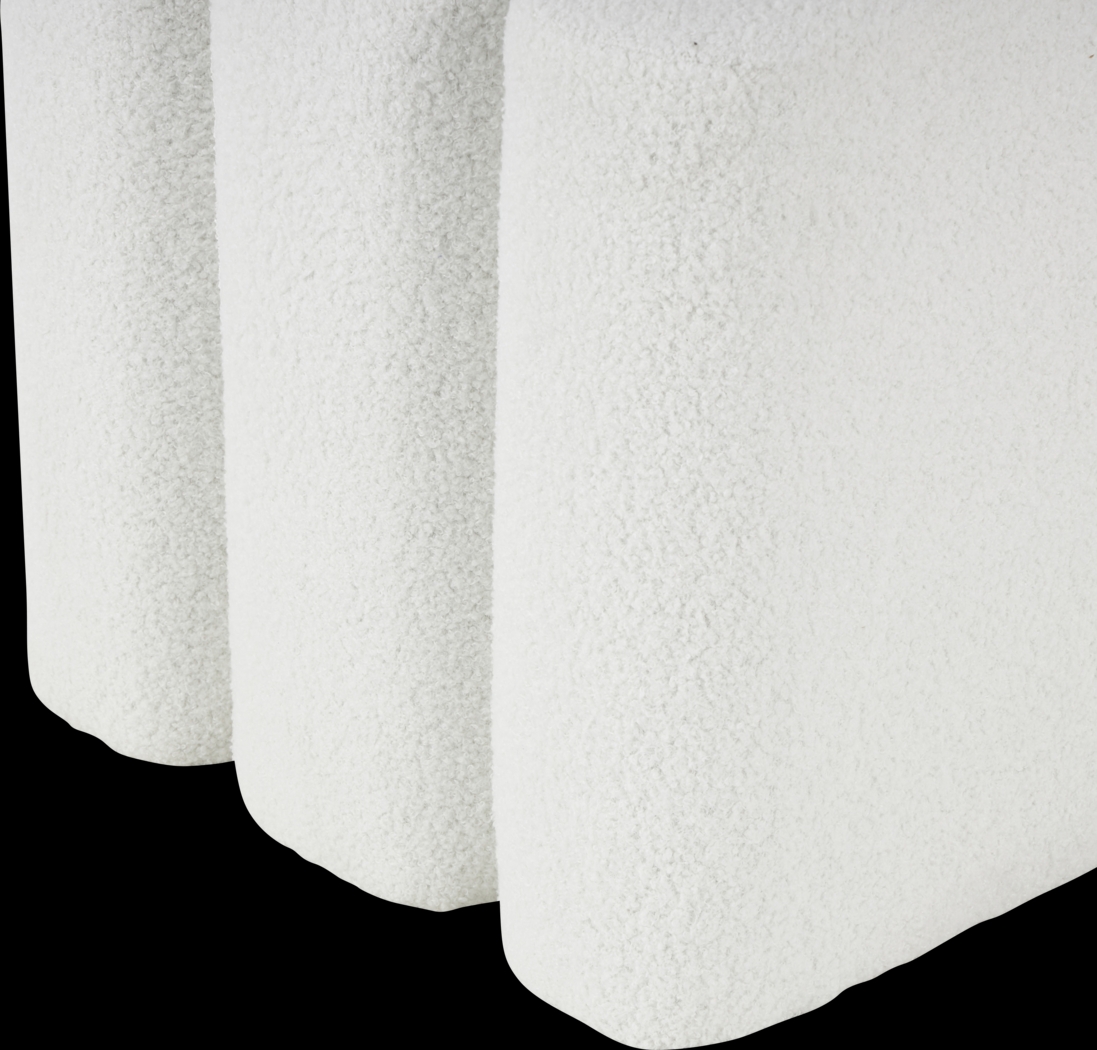 Lormi White Ottoman - Thumbnail - Image 3