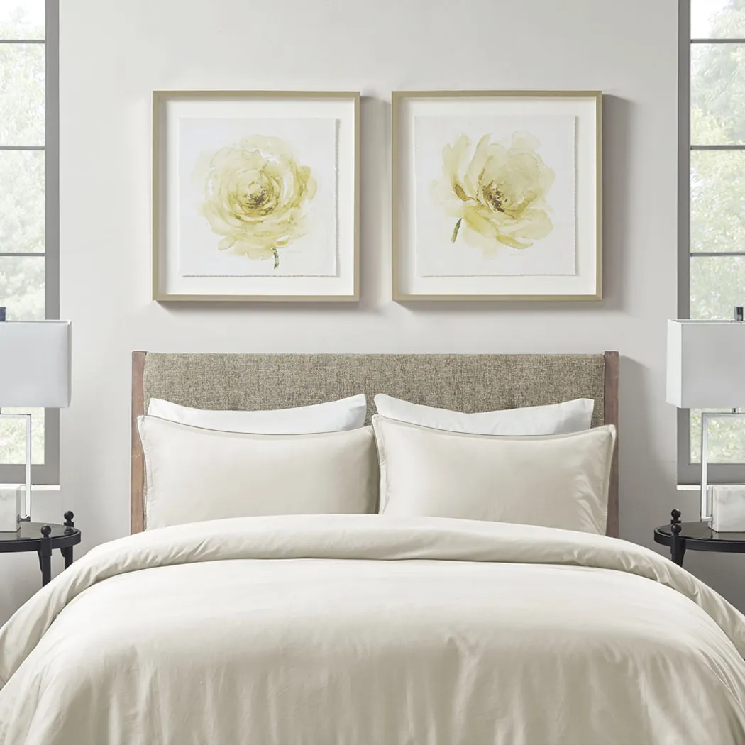 Lorna's Roses Ivory Artwork, Set of 2 - Thumbnail - Image 7