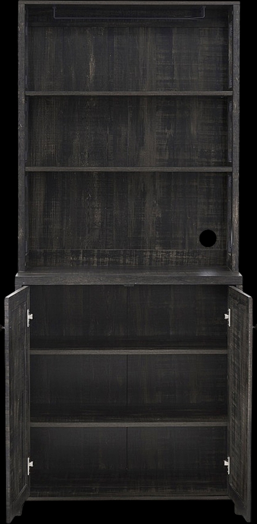 Loron Charcoal Bar Cabinet - Thumbnail - Image 2