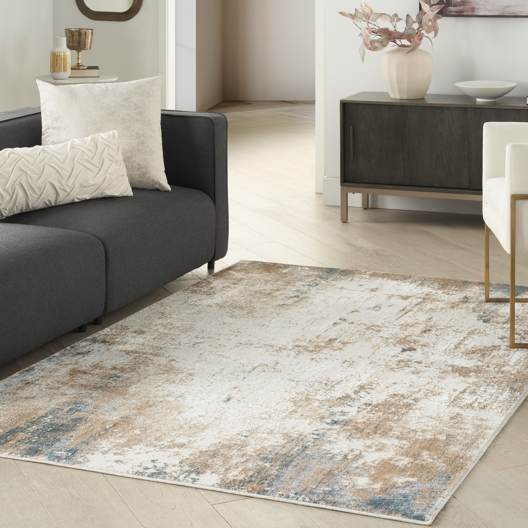Lorsan Taupe/Multi 7'10 x 9'10 Rug - Thumbnail - Image 2