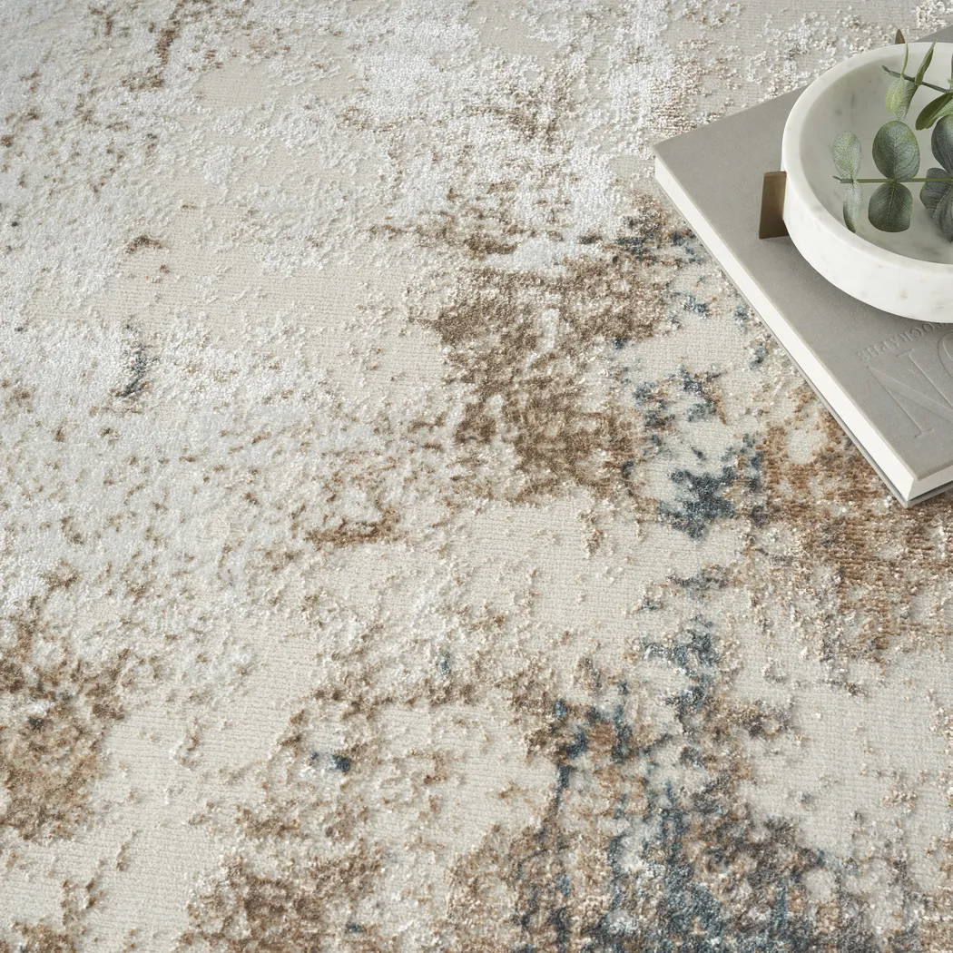 Lorsan Taupe/Multi 9' x 12' Rug - Thumbnail - Image 3