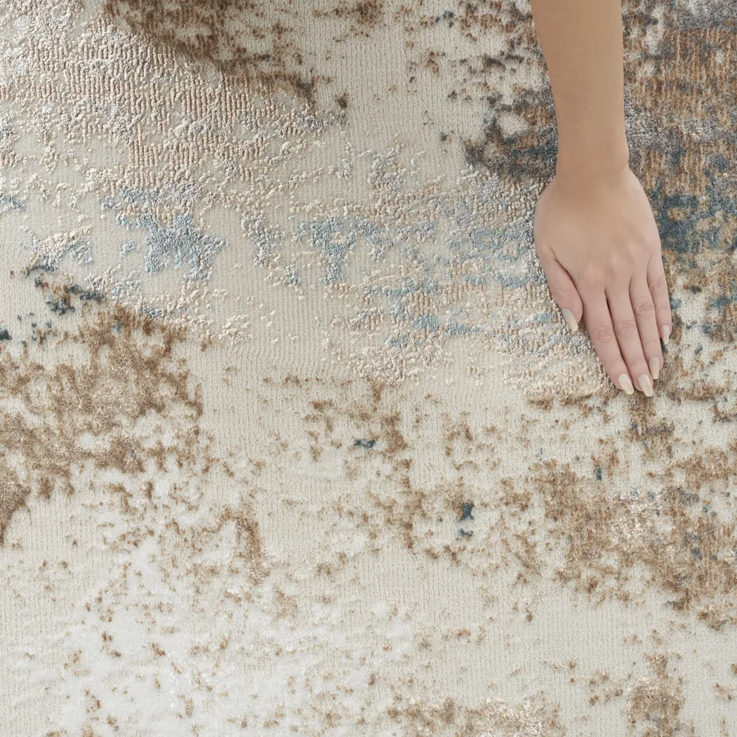 Lorsan Taupe/Multi 9' x 12' Rug - Thumbnail - Image 6