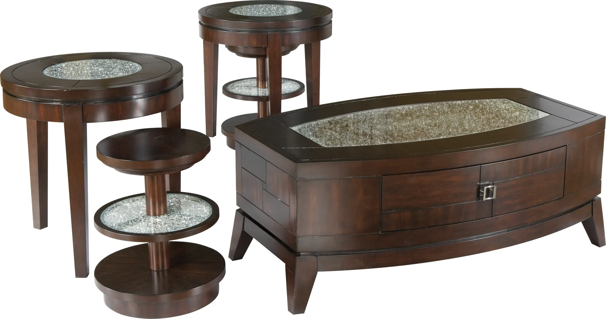 Los Angeles 3 Pc Table Set - Thumbnail - Image 1