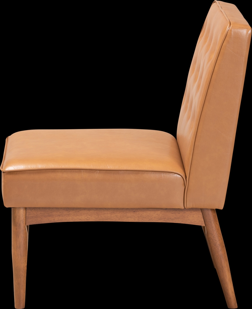 Losee Beige Side Chair - Thumbnail - Image 3