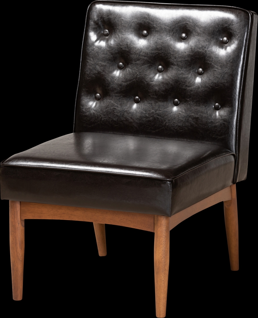 Losee Brown Side Chair - Thumbnail - Image 1