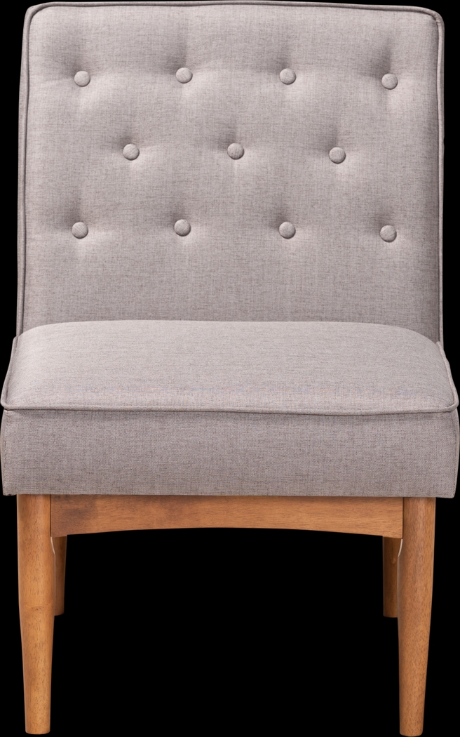 Losee Gray Side Chair - Thumbnail - Image 2